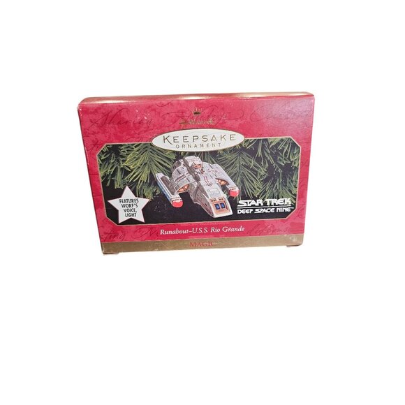 Hallmark Keepsake Ornament Star Trek Deep Space Nine Runabout U.S.S. Rio Grande - Picture 9 of 9